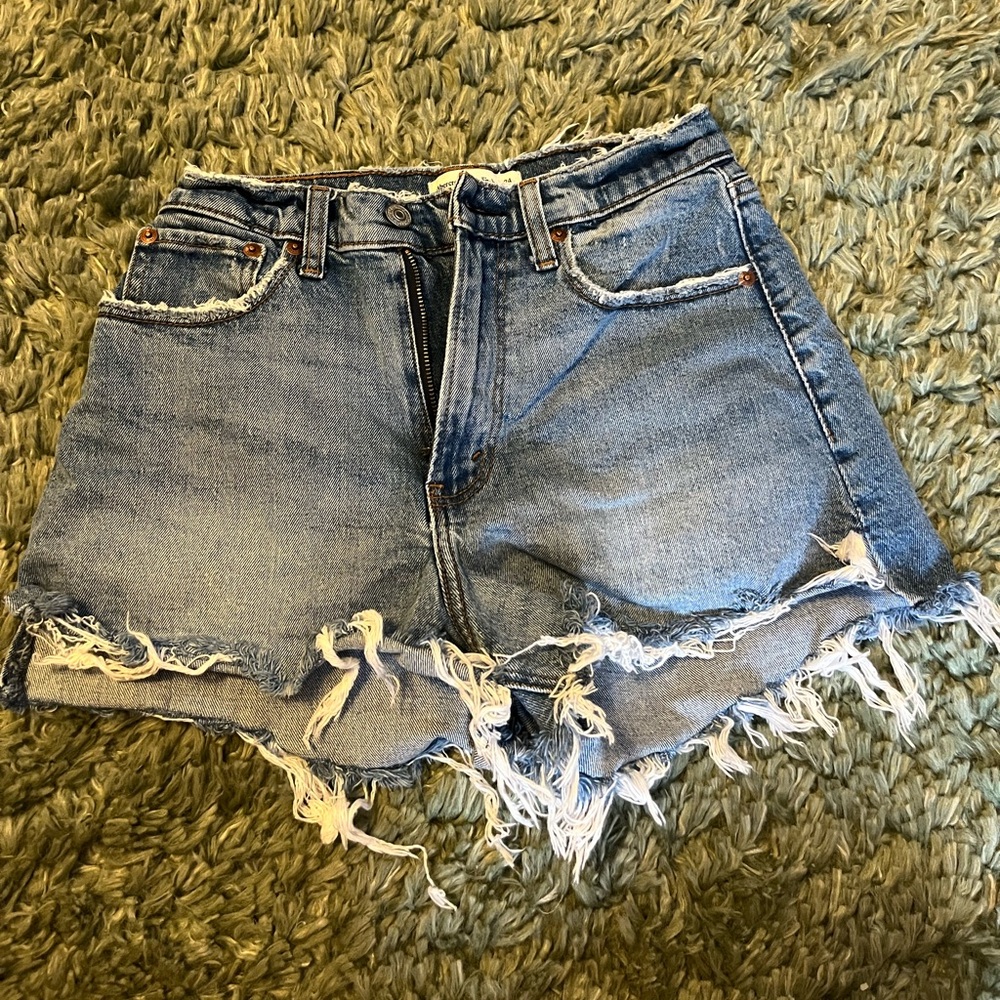 High rise shorts
